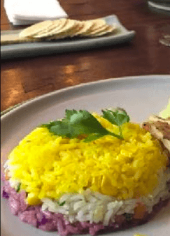 arroz arcoíris