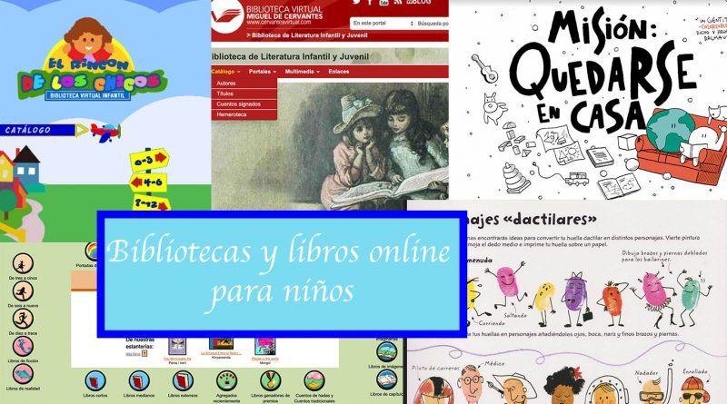 Bibliotecas y libros online para niños